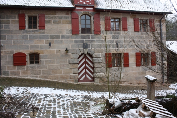 the New Building with restored front