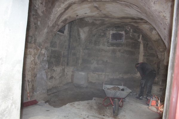 Betonfußbodenentfernung